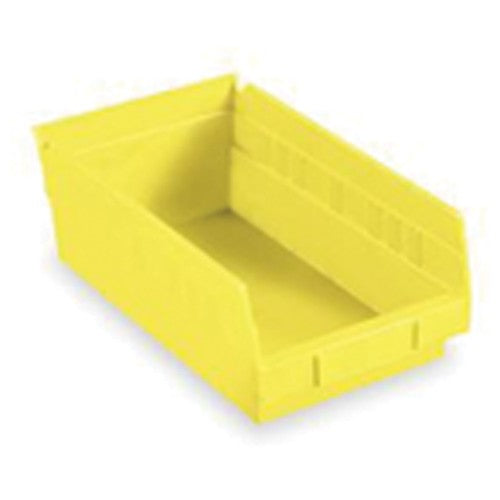 8 3/8″ × 17 7/8″ × 4″ - Yellow Economy Shelf Bin - Best Tool & Supply