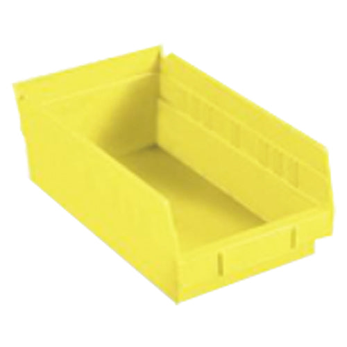 11 1/8″ × 23 5/8″ × 4″ - Yellow Economy Shelf Bin - Best Tool & Supply