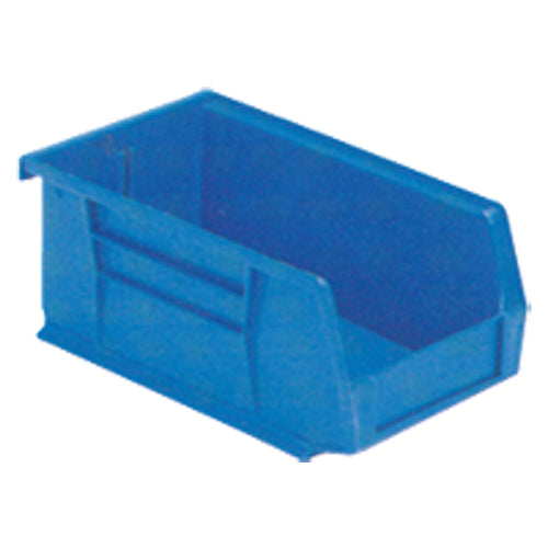 4 1/8″ × 7 3/8″ × 3″ - Blue Hanging or Stackable Bin - Best Tool & Supply