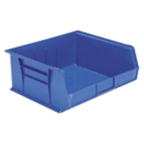 11″ × 10 7/8″ × 5″ - Blue Hanging or Stackable Bin - Best Tool & Supply