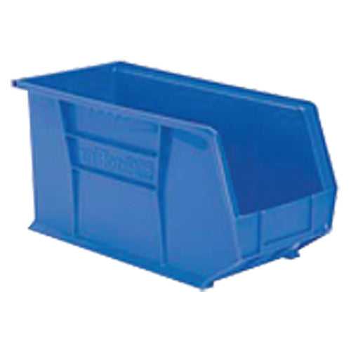 8 1/4″ × 18″ × 9″ - Blue Hanging or Stackable Bin - Best Tool & Supply