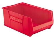 12-3/8" x 20" x 8" - Red Stackable Bins - Best Tool & Supply