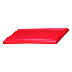 Red Lid for use with Akro Nest-Stack Tote 35–180 - Best Tool & Supply