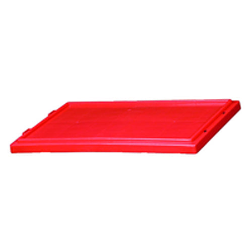 Red Lid for use with Akro Nest-Stack Tote 35–190 - Best Tool & Supply