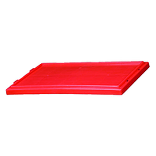 Red Lid for use with Akro Nest-Stack Tote 35–200 - Best Tool & Supply