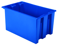 23-1/2 x 15-1/2 x 12'' - Blue Nest-Stack-Tote Box - Best Tool & Supply