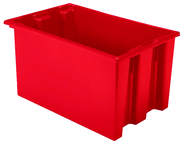 23-1/2 x 15-1/2 x 12'' - Red Nest-Stack-Tote Box - Best Tool & Supply