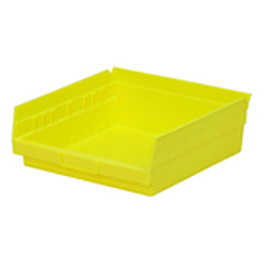 11 1/8″ × 11 5/8″ × 4″ - Yellow Economy Shelf Bin - Best Tool & Supply