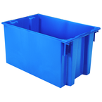 29-1/2 x 19-1/2 x 15'' - Blue Nest-Stack-Tote Box - Best Tool & Supply