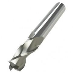 1/2" Dia. - 5/8" LOC - 2-1/2" OAL - 3 FL Carbide S/E HP End Mill-AlTiN - Best Tool & Supply