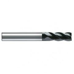 10mm Dia. - 72mm OAL - AlCrN - Solid Carbide - High Spiral End Mill - 4 FL - Best Tool & Supply