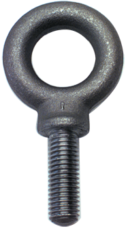 Shoulder Plain Eye Bolt - 1-3/4-5 Thread, 2-7/8'' Eye Dia. - Best Tool & Supply