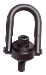 Hoist Ring - 3/8-16; .54'' Thread Length; 1000 lb Rating Load; 2.67'' OAL - Best Tool & Supply