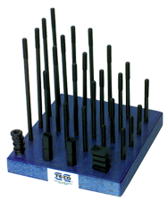 T-Nut and Stud Set - #68204; M12 x 1.75 Stud Size; 14mm T-Slot Size - Best Tool & Supply