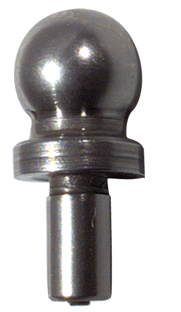 #10610 - 11/16'' Ball Diameter - 3/8'' Shank Diameter - Short Shank Inspection Tooling Ball - Best Tool & Supply