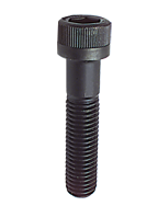 M8 - 1.25 x 25 - Black Finish Heat Treated Alloy Steel - Cap Screws - Socket Head - Best Tool & Supply