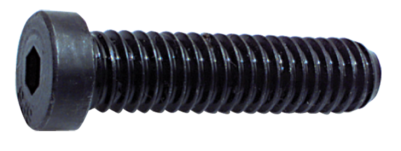 8-32 x 3/8 - Black Finish Heat Treated Alloy Steel - Cap Screws - Low Head Socket - Best Tool & Supply