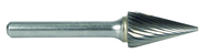 6mm EdgeHog Conical Carbide Bur SM-2M-D Standard Alt Diamond (Double) - Best Tool & Supply