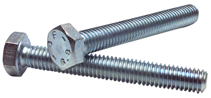 M10 - 1.50 x 30 - Zinc Plated Heat Treated Alloy Steel - Cap Screws - Hex - Best Tool & Supply