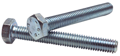 M10 - 1.50 x 30 - Zinc Plated Heat Treated Alloy Steel - Cap Screws - Hex - Best Tool & Supply