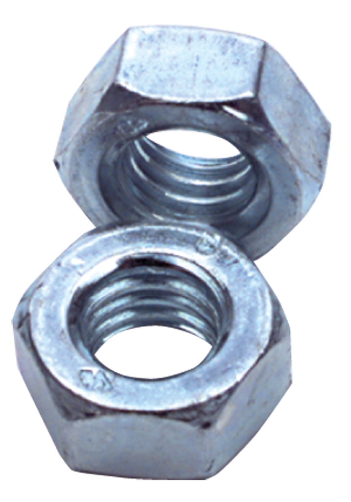 M18-2.50 - Zinc / Bright - Finished Hex Nut - Best Tool & Supply