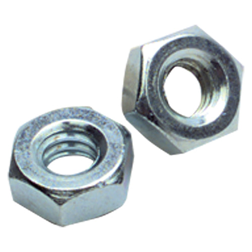 #8-36 - Zinc / Bright - Machine Screw Nut - Best Tool & Supply