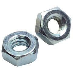 #6-40 - Zinc / Bright - Machine Screw Nut - Best Tool & Supply