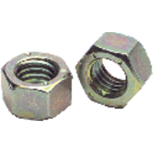 3/8″-24 - Zinc / Yellow / Bright - Finished Hex Nut - Best Tool & Supply