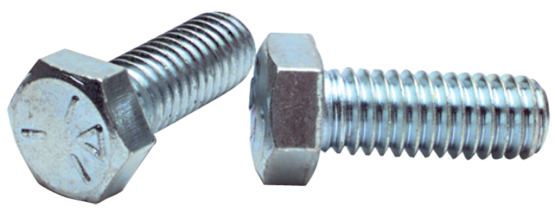 1-8 x 4-1/2 - Zinc Plated Heat Treated Alloy Steel - Cap Screws - Hex - Best Tool & Supply