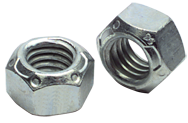 5/8-11 - Zinc / Bright - Nylon Insert Stop Nut - Best Tool & Supply