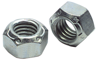 5/8-11 - Zinc / Bright - Stover Lock Nut - Best Tool & Supply