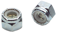 1/2-20 - Zinc / Bright - Nylon Insert Stop Nut - Best Tool & Supply