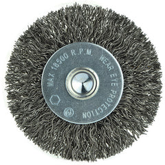 ‎3″ Diameter-1/4″ Shank-0.014″ Wire - Cup Brush - Best Tool & Supply