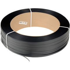 Black Poly Strapping 9000 Ft 16 × 6 - Exact Industrial Supply