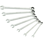 STEELMAN PRO 7-Piece Standard 144-Tooth Ratcheting Wrench Set - Best Tool & Supply