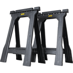 STANLEY® Junior Folding Sawhorse Twin Pack - Best Tool & Supply