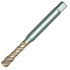 T300-XM100DF-1/4 C150 CoroTap 300 Cutting Tap with Sprial Flute UNF 1/4x28 (uncoated) Bright - Best Tool & Supply