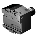 APBA-R-VDI30-25-HP CoroCut® QD Non-Rotating Adaptor - Angled Adjustable Type - Best Tool & Supply