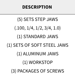 Snap Jaws - Basic 4" Set - Part #  4PKG-001 - Best Tool & Supply