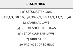 Snap Jaws - Advanced 8" Set - Part #  8PKG-100 - Best Tool & Supply