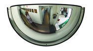 18" Half Dome Mirror -Polycarbonate Back - Best Tool & Supply