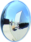 18" Dia. 3/4 Dome Mirror For Outside Corner- Polycarbonate - Best Tool & Supply