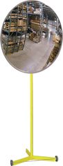 26" Convex Mirror With Portable Stand - Best Tool & Supply