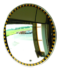 18" Outdoor Convex Mirror Safety Border - Best Tool & Supply