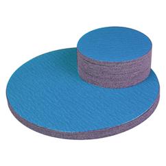 24" x No Hole - 40 Grit - PSA Sanding Disc - Blue Zirc-Cloth - Best Tool & Supply