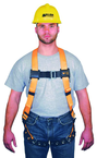 Non-Stretch Harness w/Mating buckle Shoulder Straps; Tongue Buckle Leg Straps & Mating Buckle Chest Strap - Best Tool & Supply