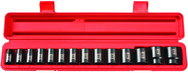 Tekton 1/2" Drive Shallow Impact Socket Set (Mm) - Best Tool & Supply