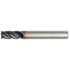 5/8x5/8x3x5-1/4 4FL Square Carbide End Mill-Round Shank-TiAlN - Best Tool & Supply