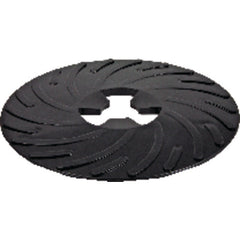3M Disc Pad Face Plate Ribbed 81733 5″ Hard Black - Best Tool & Supply