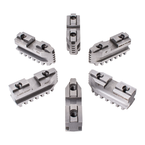Hard Master Jaws for Scroll Chuck 6" 6-Jaw 6 Pc Set - Best Tool & Supply
